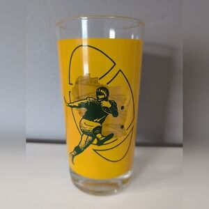 Vintage 1962 Green Bay Packers Souvenir Glass "NFL World Champions"
